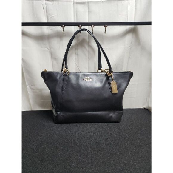 Coach Ava Crossgrain Leather Tote - Picture 1 of 8
